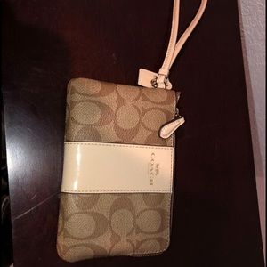 Coach wristlet